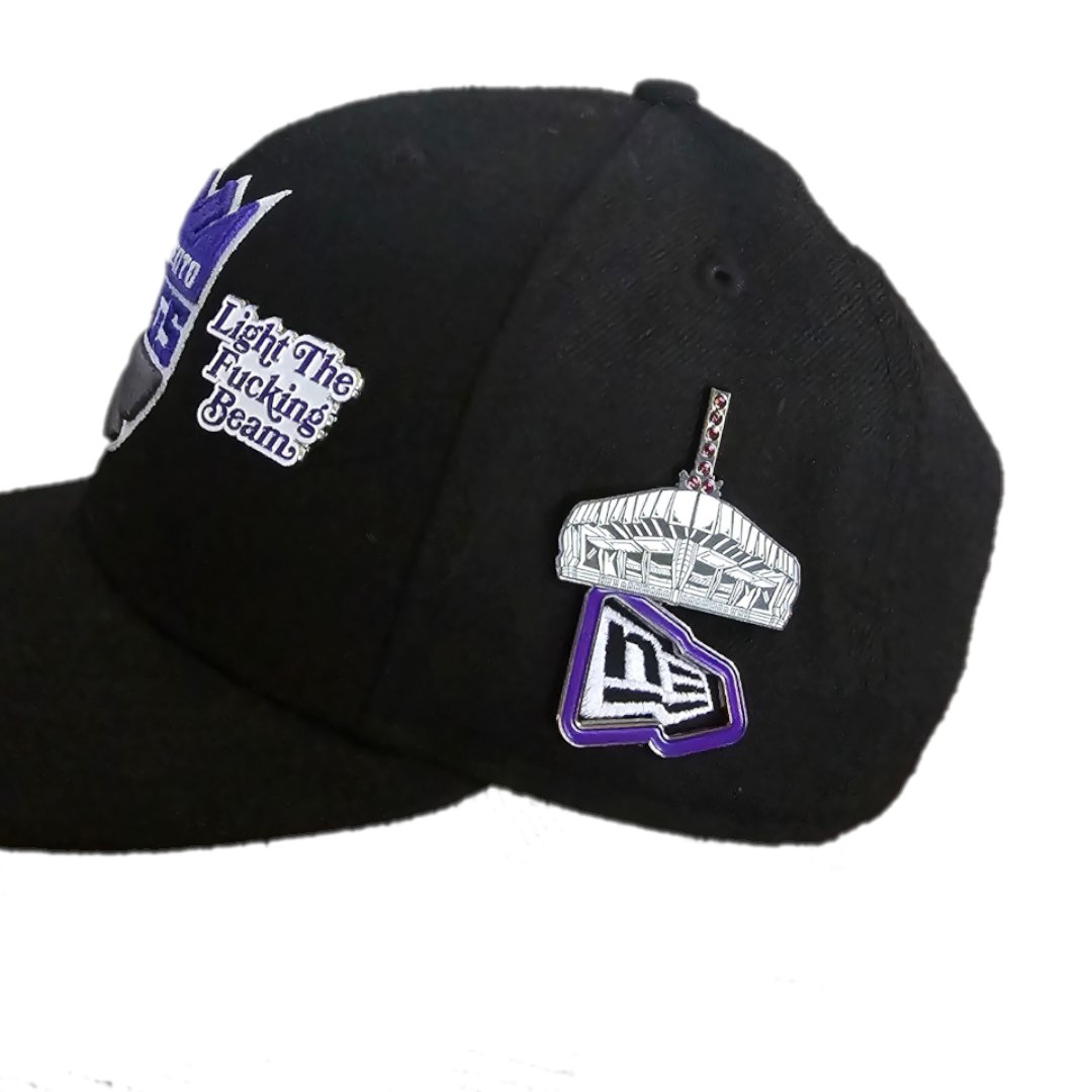 Sacramento Light The Beam Golden 1 New Era Hat / Lapel Pin