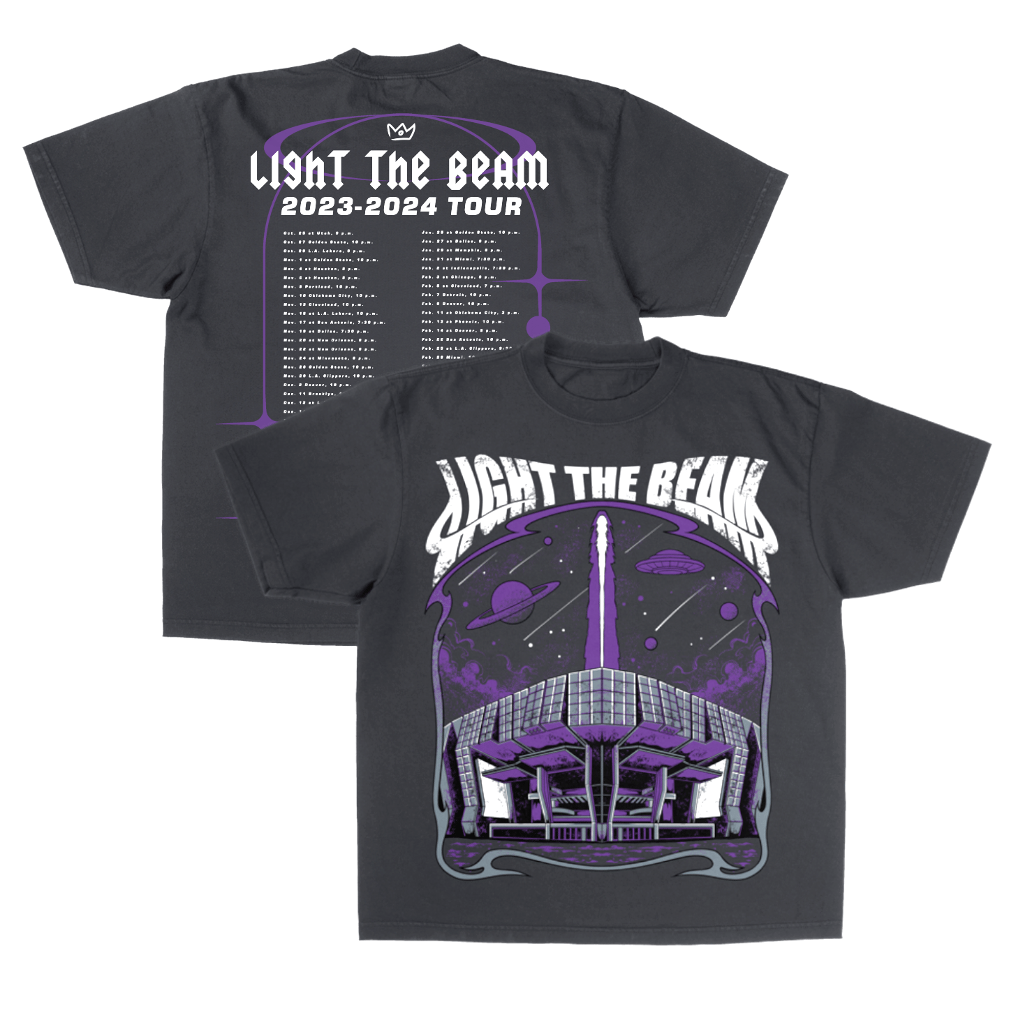 Light the Beam 2023-2024 Tour T-Shirt (Vintage Edition)