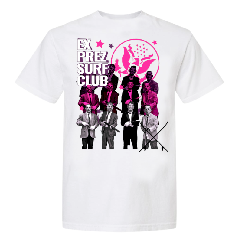 Ex Prez Surf Club T-Shirt (white)