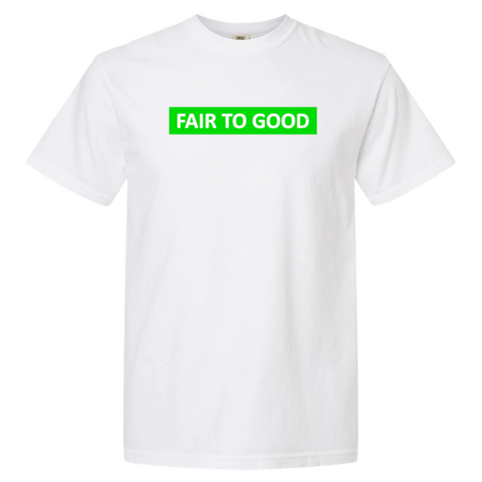 Fair to Good Surf T-Shirt (white)