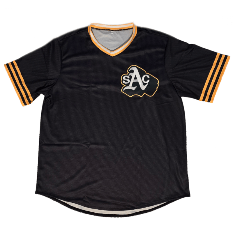 Sacramento Baseball Jersey (Black)