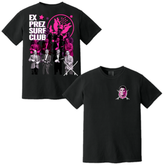 Ex Prez Surf Club T-Shirt (black)