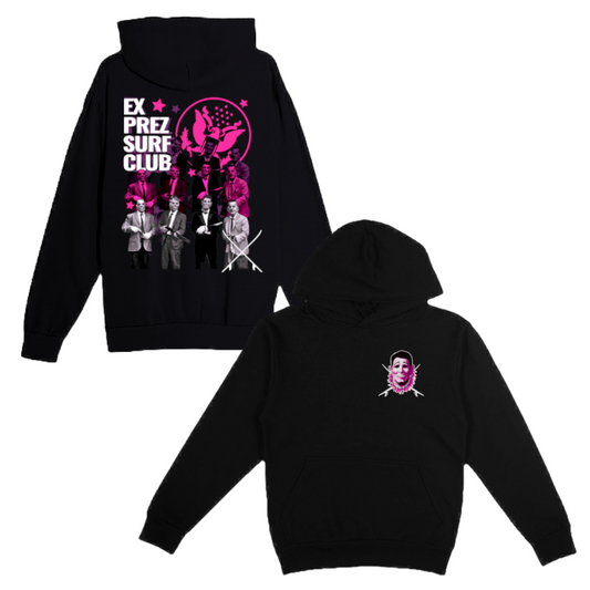 Ex Prez Surf Club Hoodie (black)
